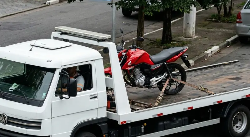 Reboque de moto em Londrina – guincho especializado para motocicletas